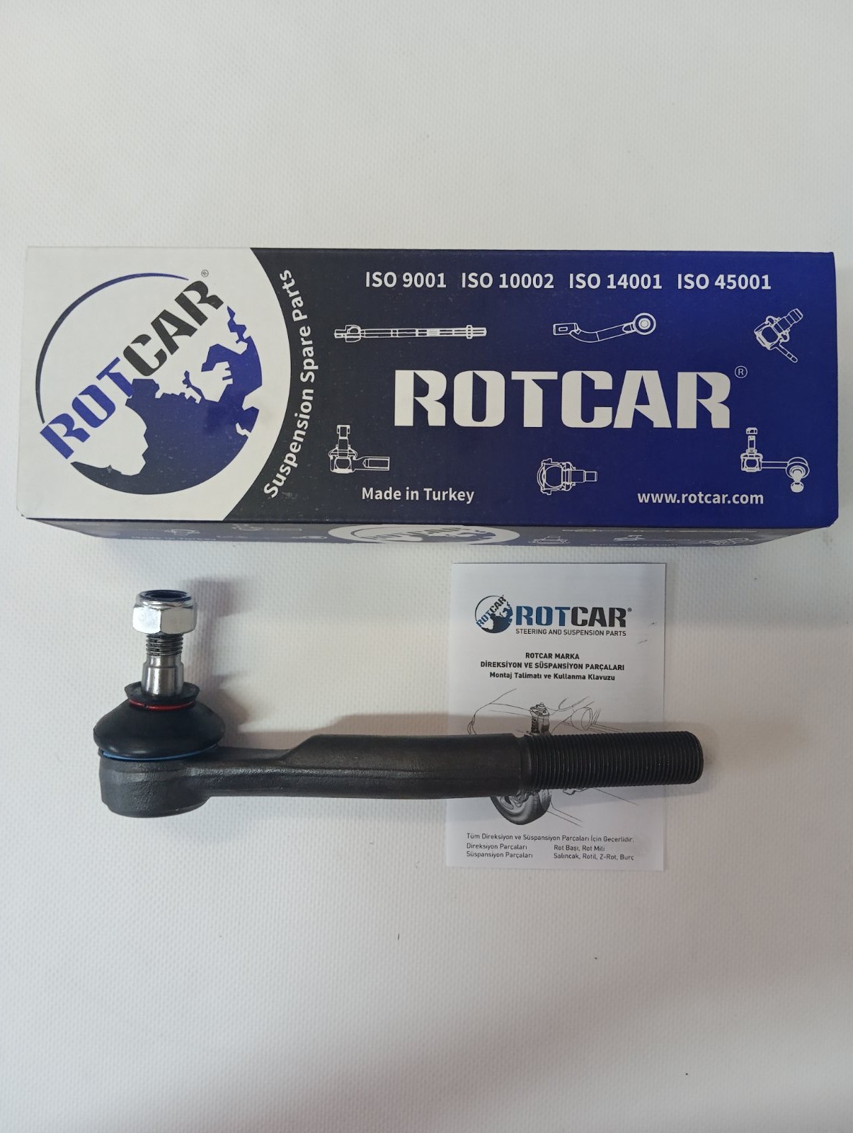 Наконечник рульовий лівий 2108 ROTCAR (Туреччина)
