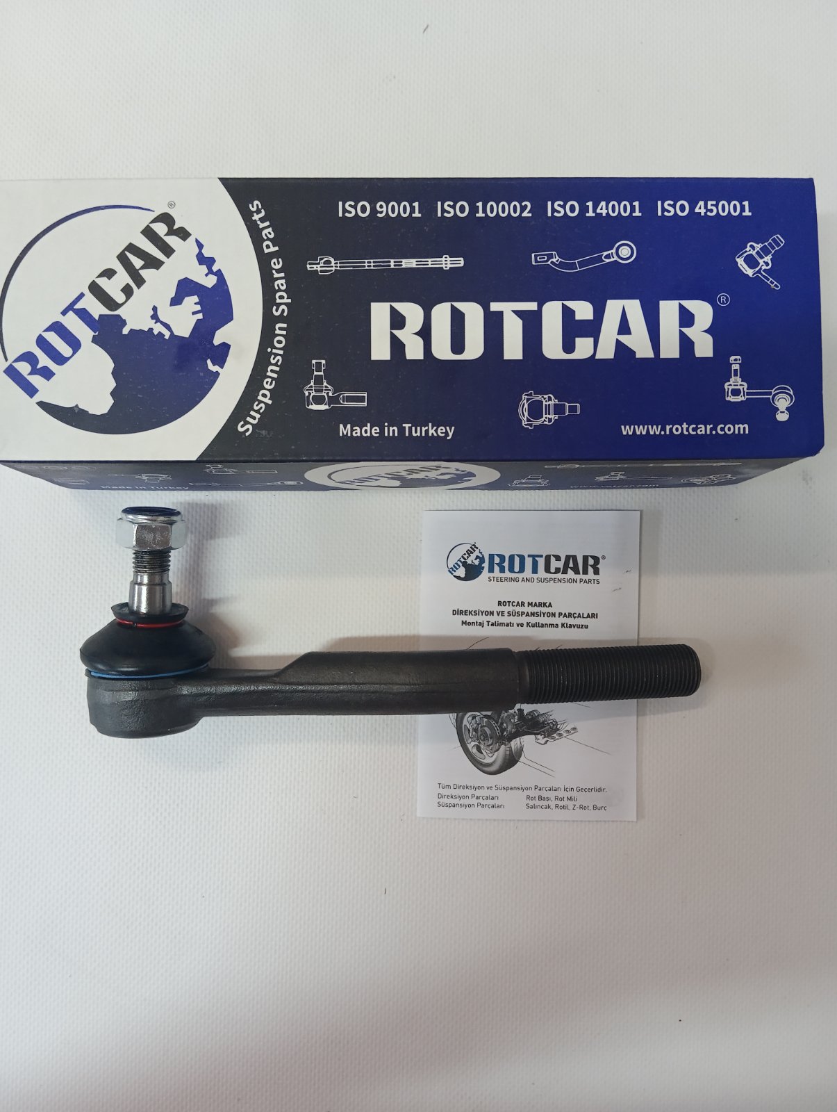 Наконечник рульовий правий 2108 ROTCAR (Туреччина)