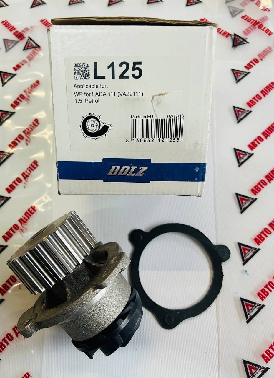 Водяной насос (Помпа) ВАЗ 2170-2172 (1.6i 16V), 1117-1119(1.4i 16V) *DOLZ L125
