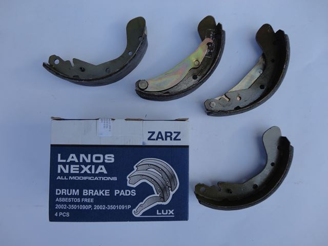 Колодка гальмівна задня Daewoo Lanos ЗАРЗ інд. упаковка