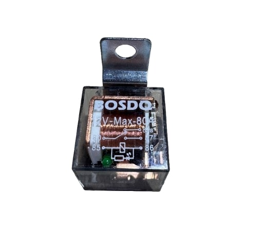 Реле 80А 5-контактне 12V