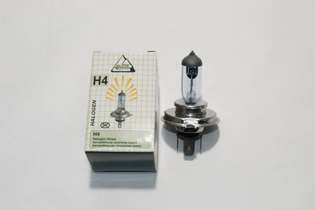 Лампочка (галогенна) Balaton H4 100/90W 12V P43T +30% "QUARTZ"