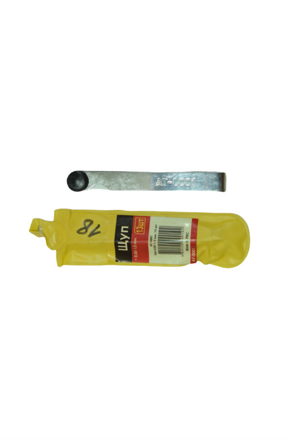 Щуп регулировки клапанов 0.05 – 1.00 мм 13 ед. "Intertool" (AT-0001)