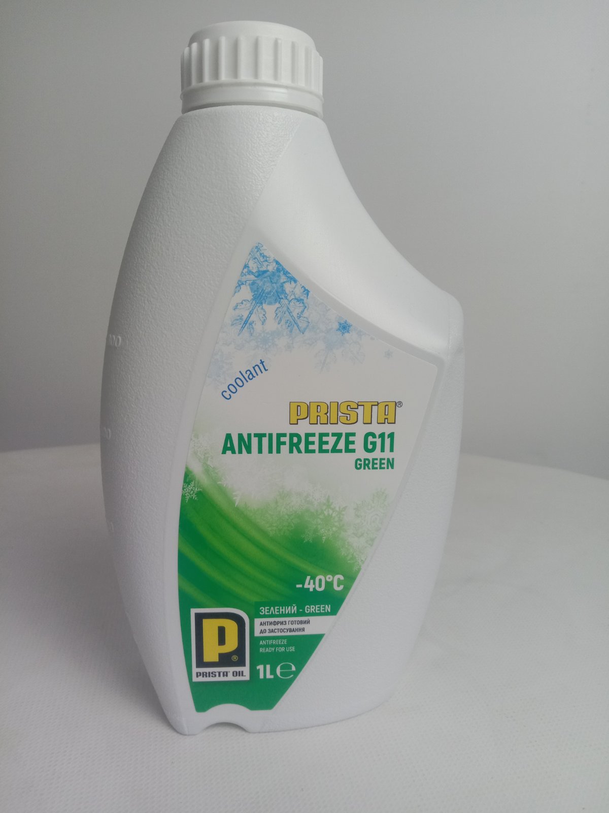 Антифріз PRISTA -40  G11 Green 1л. Зелений