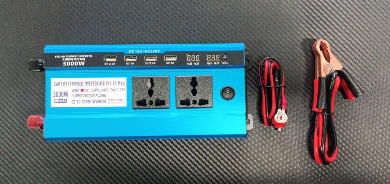 Инвертор 12 220V 3000W СУПЕР CAR SMART POWER INVERTER