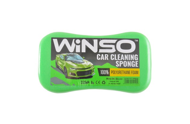 Губка для мойки авто Winso с мелкими порами 220х120х60 мм