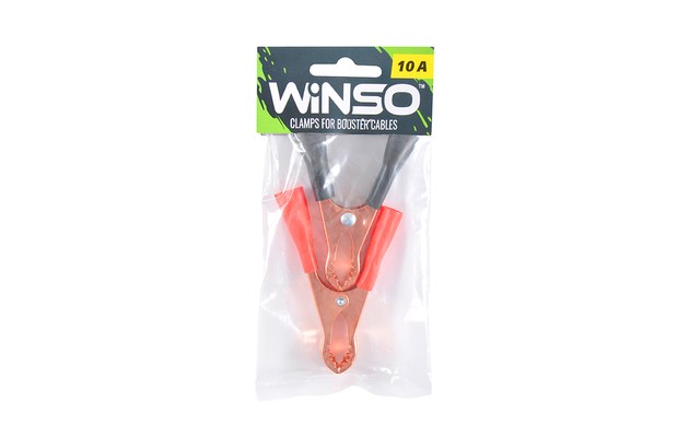 Затискачі для проводів 10А 2 шт (крокодили) WINSO