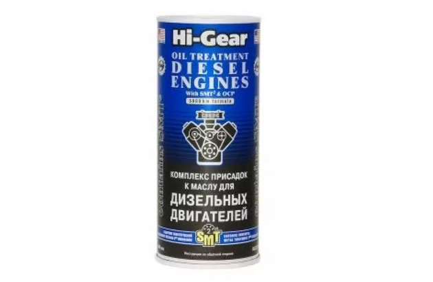 М'який очищувач HI-GEAR для відновлення заводських параметрів двугуна 444 мл (HG2207)