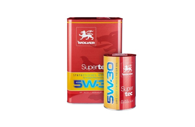 Олива моторна WOLVER SUPERTEC SAE 5W-30    каністра 4л жерсть