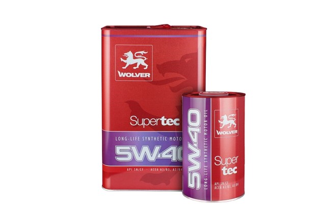 Олива моторна WOLVER SUPERTEC SAE 5W-40    каністра 4л жерсть