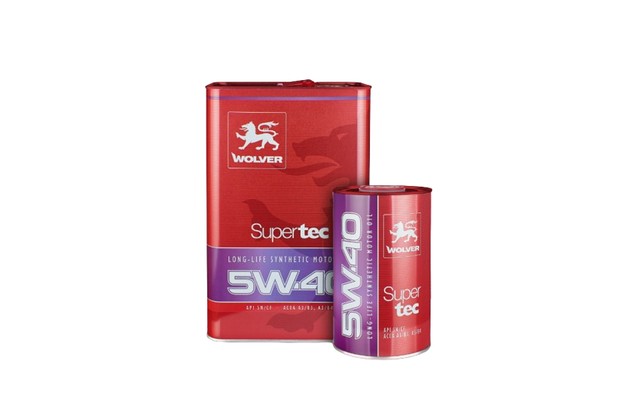 Олива моторна WOLVER SUPERTEC SAE 5W-40   каністра 5л жерсть