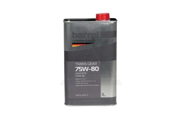 Масло трансмісійне Barrel 75W80 TRANS Gear GL-4/GL-5,1л