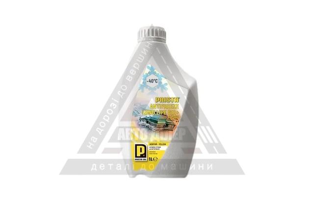 Антифриз PRISTA-40 Long Life G12+ YELLOW 1л. Желтый