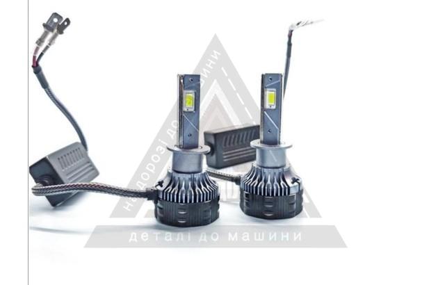 Лампа LED R20 H1 діод CREE4575CHIP / робоча напруга: 12-24V, 100W, 6000K/ тип охолодження - радіатор + вентилятор / автоматичний контролер темпер