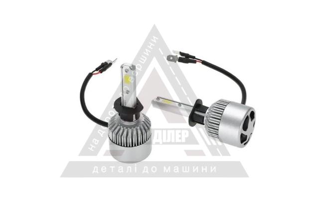 Лампа LED Т5 тип лампы H1, диод PhilipsZES chip/ рабочее напряжение: 9-32V, 27W, 6000-6500K/ тип охлаждения - радиатор + вентилятор