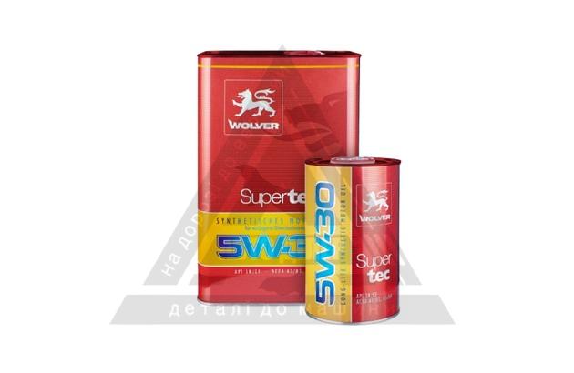 Масло моторное WOLVER SUPERTEC SAE 5W-30    канистра 4л жерсть