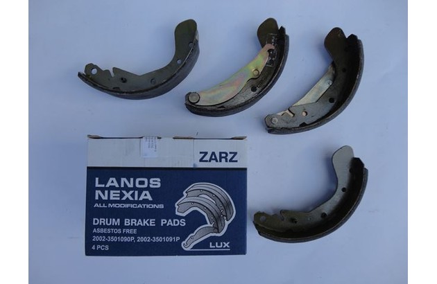 Колодка тормозная задняя Daewoo Lanos ЗАРЗ индивидуальная упаковка