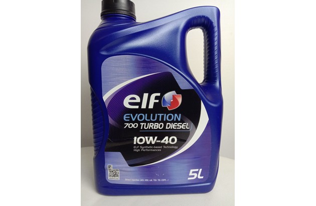 Олива моторна 10W-40 5 л. ELF EVOLUTION 700 TURBO DIESEL