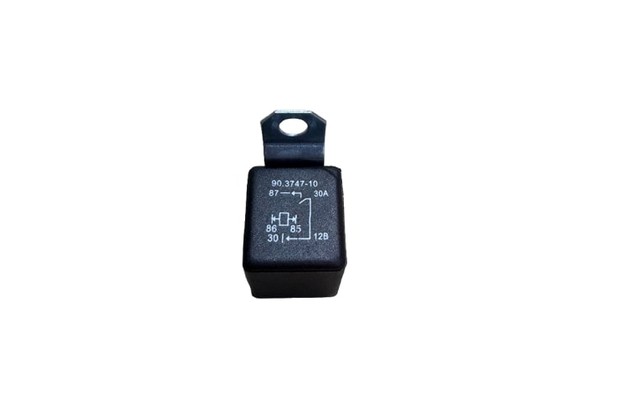Реле 30A, 4 контакта, 12V с креплением