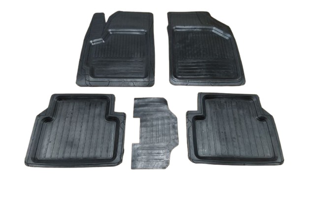 Ковры Daewoo Lanos 97/Matiz 98-/Chevrolet Aveo 04- высокий борт (Украина)_кт-5 шт