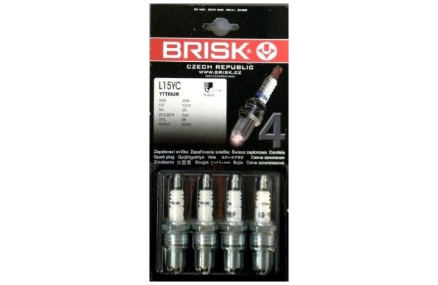 Свеча зажигания ВАЗ 2101 (к-кт 4шт) Super L15YC блистер BRISK