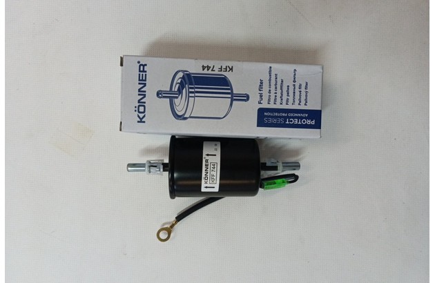 Фільтр очищення палива бензиновий корпусний (з проводом) для Daewoo Lanos, Chery Amulet, Opel Omega B, Geely CK, Chery Tiggo