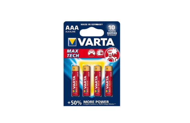 LR03 Батарейка VARTA MAX T./LONGLIFE MAX POWER AAA   BLI 4 ALKALINE