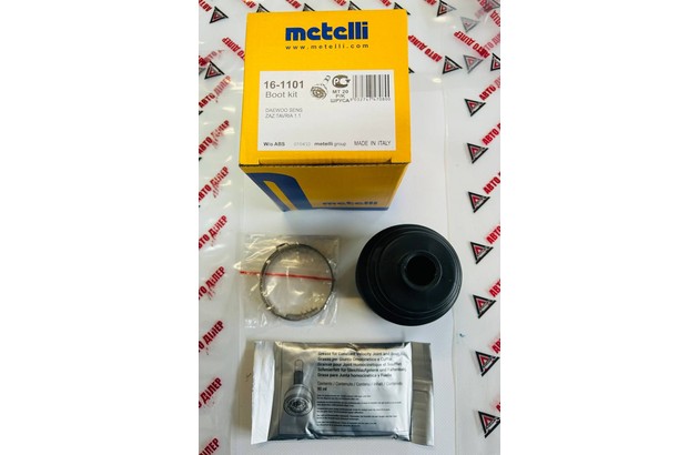 Ремкомплект ШРУСА Зовнішній ЗАЗ 1102, Sens (Пильовик+ 2 Хомути+ Мастило) Metelli