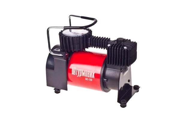 Компрессор "Штурмовик" AC-50 150psi/14Amp/37л/прикуриватель
