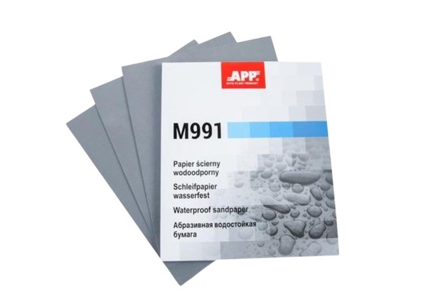 APP Наждачний папір водостійкий 230mm x 280mm P_1200 (50 шт) Matador
