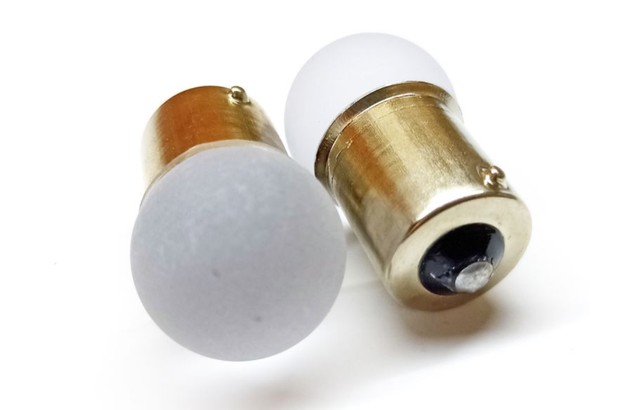 Лампа LED WHITE  P21W  BA15S  12V-9SMD-3014-lens MT ROUND 29048150