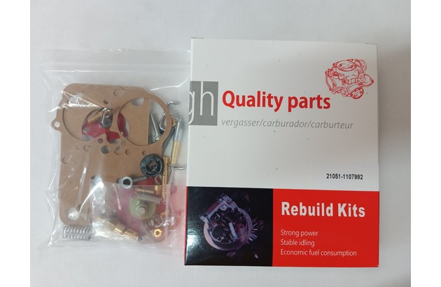 Ремкомплект карбюратора 2105 (двиг.V=1200-1300л.) High Quality parts