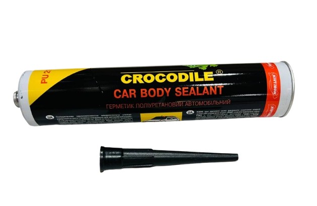 Герметик полиуретановий чорний "Crocodile" 310ml