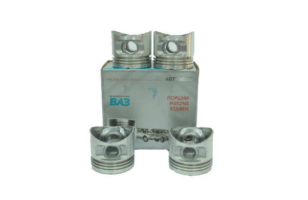 Поршень ВАЗ 2108 (76,4) *E увеличенные выборки под клапана к-кт 4шт Автрамат