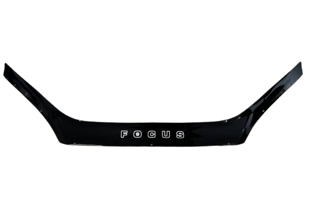 Мухобойка (дефлектор капота) FORD Focus с 2004-2008 г.в (короткий)