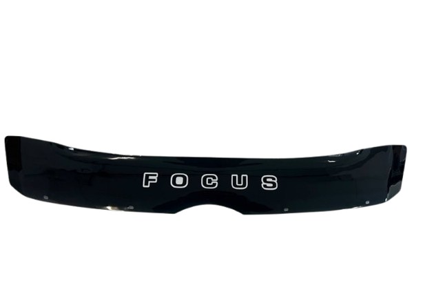 Мухобойка (дефлектор капота) FORD Focus 3 с 2011-2015 г.в (короткий)