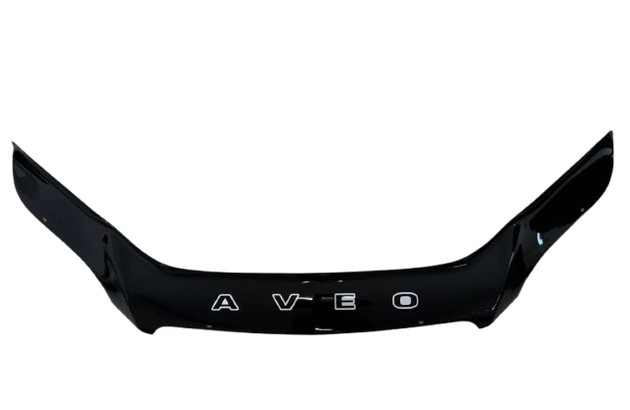 Мухобійка (дефлектор капота) Chevrolet Aveo с 2008-2011 г.в.( х/б)