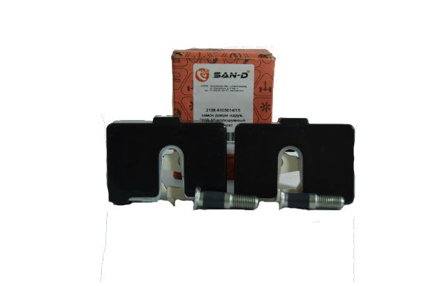 Замки дверей ВАЗ 2108-21099 безшумні ( 2замка, 2 пильовика, 2 болта)