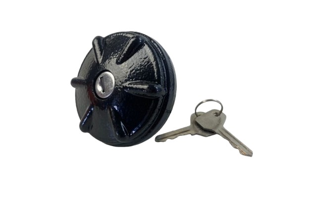 Крышка топливного бака 2108-21099, 2110-2112, 2113-2115 с ключом металл (крышка бензобака) SKADI