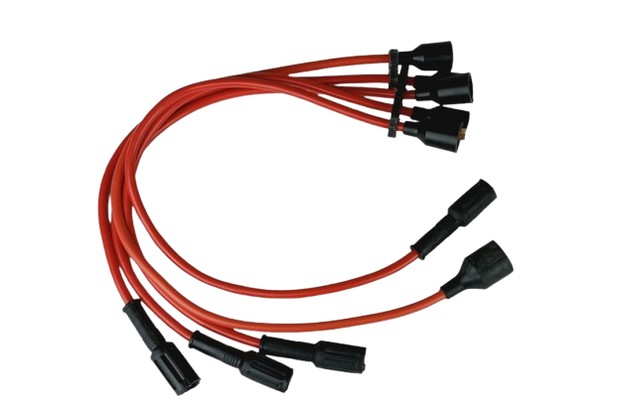 Провід високовольтні 2101, 2102, 2103, 2104, 2105, 2106, 2107 карбюратор силікон (броніпровода) SKADI