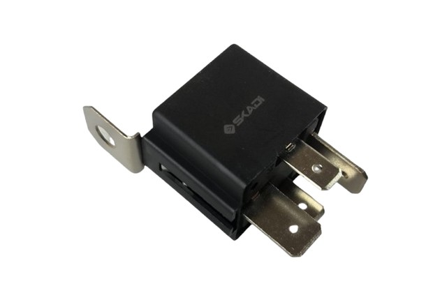 Реле 4 контакти 12В 50А ГАЗ 3302, 53, 2110, 2111, 2112 стартера (з кріпленням) SKADI