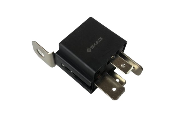 Реле 4 контакти 12В 50А ГАЗ 3302, 53, 2110, 2111, 2112 стартера (з кріпленням) з резистором SKADI