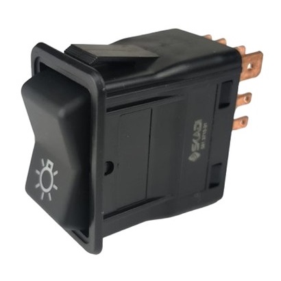 Кнопка (клавиша) габаритов 2108, 2109, 21099 ближний свет 12В