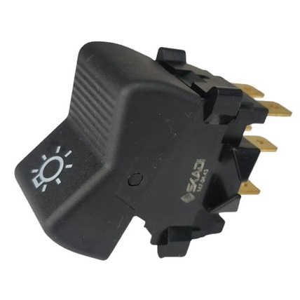 Кнопка (клавіша) головного світла 2107 (6 контактів) SKADI