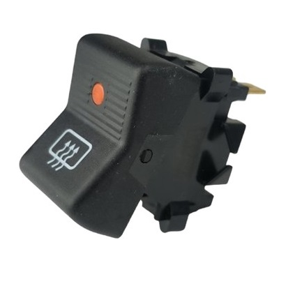 Кнопка (клавіша) обігрів заднього скла 2103, 2106, 2121, ЛАЗ 5257, ЛАЗ 4207, ЛіАЗ 5256 з підсвічуванням (4 контакти) SKADI