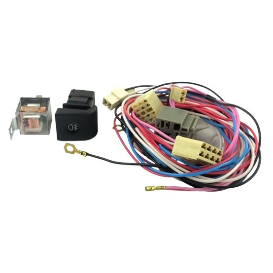 Проведення фари протитуманної 2110, 2111, 2112 (кнопка, реле) SKADI