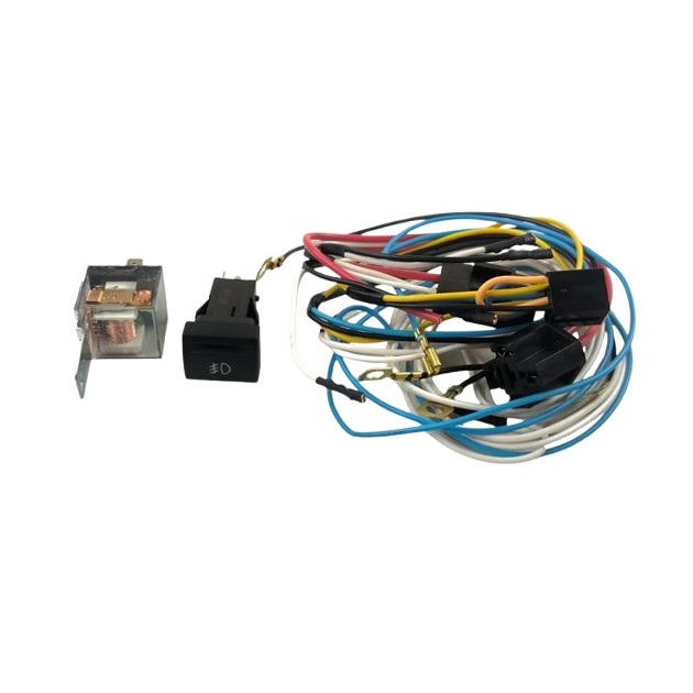 Проводка фары противотуманной 2170, 2171, 2172 (кнопка, реле) SKADI